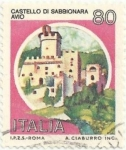 Stamps : Europe : Italy :  SERIE CASTILLOS II. CASTILLO DE SABBIONARA D´AVIO, EN TRENTINO. YVERT IT 1500