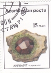 Stamps Azerbaijan -  MINERAL- ANDRACITA