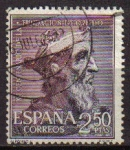 Stamps Spain -  ESPAÑA 1961 1397 Sello XII Cent. Fundación Oviedo Alfonso II Yv1070 Usado