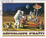 Stamps : America : Haiti :  AERONAUTICA-EXPLORACIÓN LUNAR