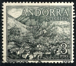 Stamps Andorra -  ANDORRA_SCOTT 55 ANDORRA LA VIEJA $0,8