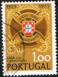 Stamps : Europe : Portugal :  Michel 1223- Escudo de armas .Fuerzas militares.