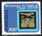 Stamps : Europe : Portugal :  Bicentenario da Cidade Pinhel 1770-1970.