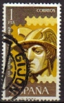 Stamps Spain -  ESPAÑA 1962 1432 Sello Día Mundial del Sello Mercurio usado