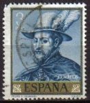 Sellos de Europa - Espa�a -  ESPAÑA 1962 1436 Sello Pintor Pedro Pablo Rubens Felipe II Usado