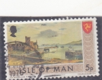 Stamps Europe - Isle of Man -  PANORAMICA-ISLA DE MAN