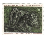 Stamps : Europe : France :  Cratere de Vix