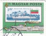 Stamps : Europe : Hungary :  TURISMO FLUVIAL POR EL DANUBIO