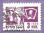 Stamps : Europe : Russia :  INTERCAMBIO