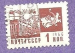 Stamps Russia -  INTERCAMBIO