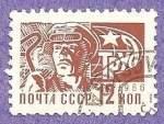 Stamps : Europe : Russia :  INTERCAMBIO