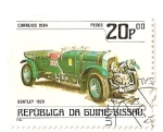 Stamps Guinea Bissau -  Automoviles de epoca. Bentley 1928.