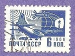 Stamps Russia -  INTERCAMBIO