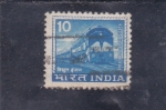 Stamps India -  Locomotora electrica