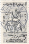 Stamps : Africa : Tunisia :  JINETE TUNECINO