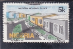 Stamps Africa - Nigeria -  CASAS MODERNAS