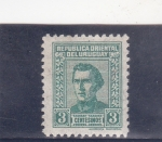Stamps Uruguay -  GENERAL jOSÉ ARTIGAS