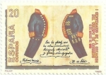 Stamps : Europe : Spain :  CENTENARIO CREACIÓN CUERPO DE CORREOS. UNIFORMES DE DIARIO Y DE GALA. EDIFIL 2998