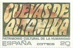 Stamps : Europe : Spain :  PATRIMONIO DE LA HUMANIDAD. CUEVAS DE ALTAMIRA. EDIFIL 3039