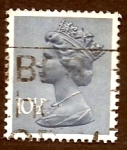 Stamps United Kingdom -  ISABEL  II