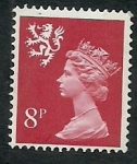 Stamps United Kingdom -  Reina Isabel  II