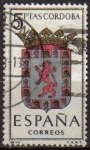 Sellos de Europa - Espa�a -  ESPAÑA 1963 1482 Sello Escudos de las Capitales de Provincias Españolas Cordoba Usado