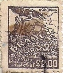 Stamps Brazil -  Comercio