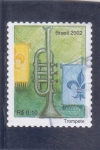 Stamps Brazil -  T R O M P E T A 