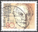 Stamps Germany -  Walter Scheel (nacido en 1919), Presidente de la RFA 1974-1979.