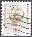 Stamps Germany -  300 Aniversario de nacimiento de Johann Friedrich Bottger (fundador de Meissen China Works).