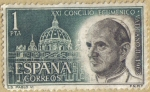 Stamps Europe - Spain -  S.S. PABLO VI -Basilica de San Pedro