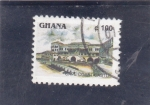 Sellos de Africa - Ghana -  Castillo de Cape Coats