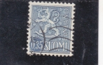 Stamps Finland -  LEON RAMPANTE