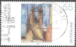 Sellos de Europa - Alemania -  Pinturas de Lyonel Feininger (1871-1956), pintor alemán-americano.