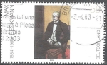 Stamps Germany -   Max Beckmann (1884-1950), pintor alemán.
