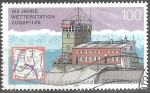 Stamps Germany -  100 años de la estación meteorológica Zugspitze.