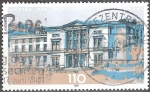 Stamps Germany -  Parlamento Estatal de Saarland en Saarbrücken.
