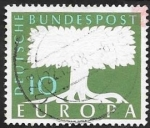 Stamps Germany -  140 - Europa, Árbol