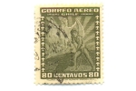 Stamps Chile -  CORREO AEREO