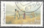 Stamps Germany -  Centenario de la muerte de Carl Spitzweg (artista).