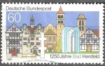 Stamps Germany -  1250 Años Bad Hersfeld.