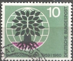Stamps Germany -  Año Mundial de los Refugiados.