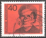 Sellos de Europa - Alemania -  Gertrud Bäumer (1873-1954), político y activista de derechos de la mujer.