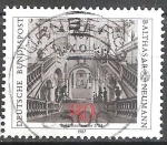 Stamps Germany -  300o Nacimiento Anniv de Balthasar Neumann (arquitecto).