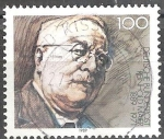 Stamps Germany -  Nacimiento Centenario de Reinhold Maier (político).