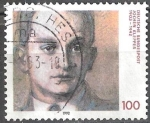 Stamps Germany -  50 Aniversario de la muerte de  Jochen Klepper (escritor).