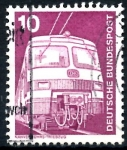 Stamps : Europe : Germany :  ALEMANIA_SCOTT 1171.02 TREN ELECTRICO. $0,2