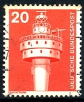 Sellos de Europa - Alemania -  ALEMANIA_SCOTT 1172.03 ANTIGUO FARO OCCIDENTAL. $0,2