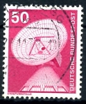 Stamps Germany -  ALEMANIA_SCOTT 1175.01 ESTACION DE RADAR. $0,2