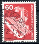 Stamps Germany -  ALEMANIA_SCOTT 1176.03 MAQUINA DE RAYOS X. $0,2